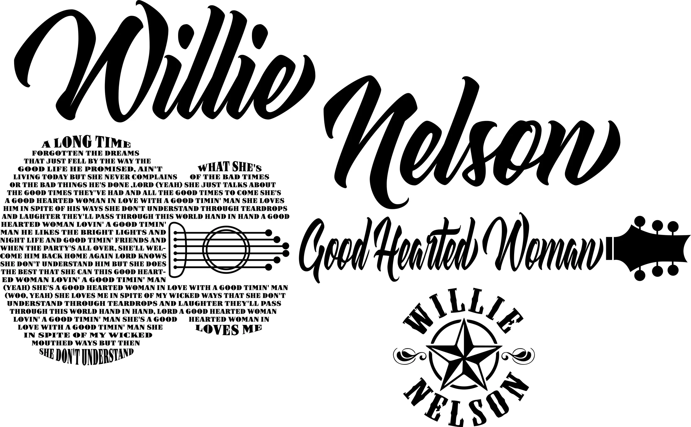 Good-Hearted finished Western acoustic lyric-art example